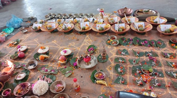 तःजिगु पुजाय् स्वनेगु ज्वलं